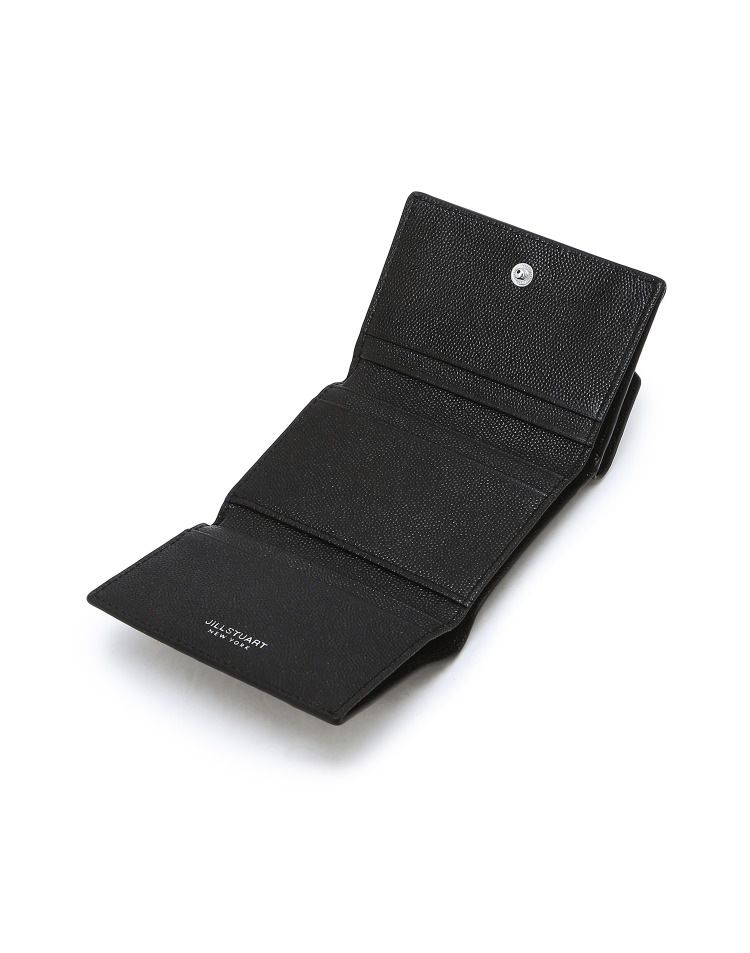 [24SS][ZIPSTORY] Logo point cowhide bifold wallet 2色 新商品 韓国人気 韓国ファッション 半財布 コイン財布