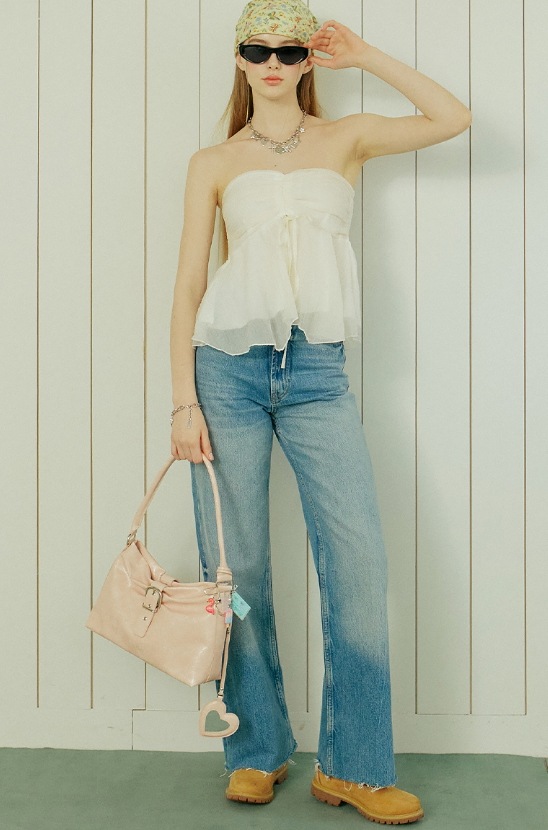 Ribbon hobo buckle shoulder bag リボンホーボーバックルショルダーバッグ Ribbon hobo buckle shoulder bag リボンホーボーバックルショルダーバッグ