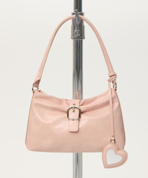 Ribbon hobo buckle shoulder bag リボンホーボーバックルショルダーバッグ Ribbon hobo buckle shoulder bag リボンホーボーバックルショルダーバッグ