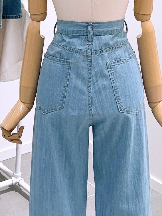 LECCOVE ワイド デニムパンツ LECCOVE ワイド デニムパンツ