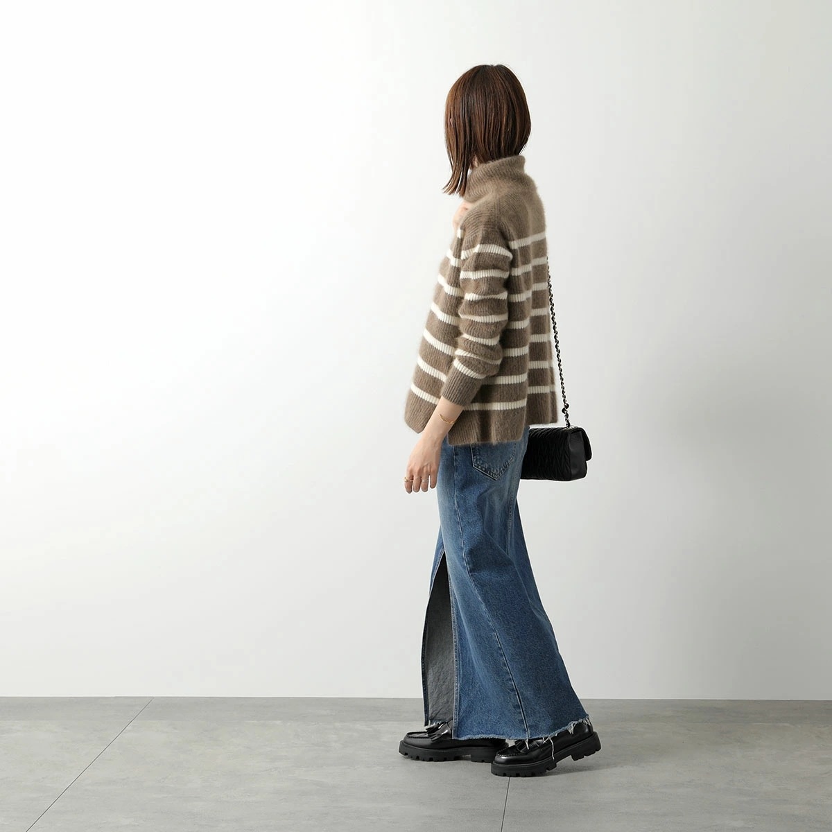 ARTESANOS アルテサノス タッセルローファー FLORENTIC NSH526-1 レディース フリンジ 厚底 プラットフォーム レザー シューズ 革靴 NEGRO