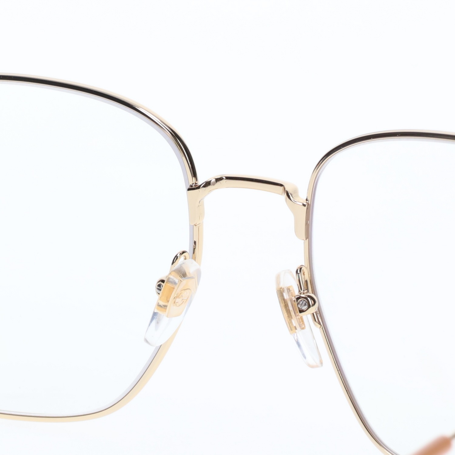 サングラス メンズ レディース アジアンフィット UVカット 紫外線対策 スクエア ゴールド GG0396S-001 母の日