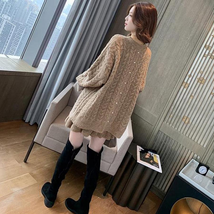 ニット セットアップ ミニスカート