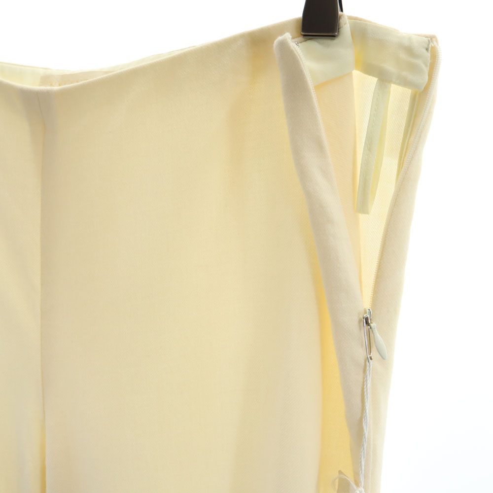 未使用 イタリア製 ロングパンツ 12 ベージュ レディース