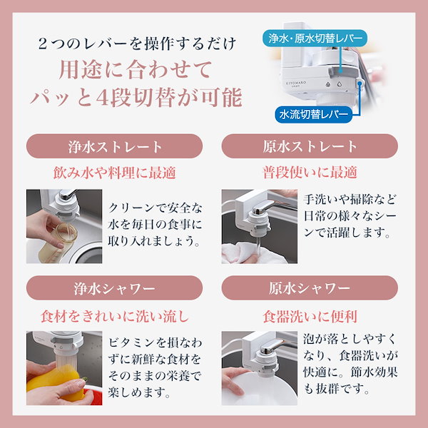 Qoo10] KIYOMARO smart 浄水器 きよまろ スマート PFAS (