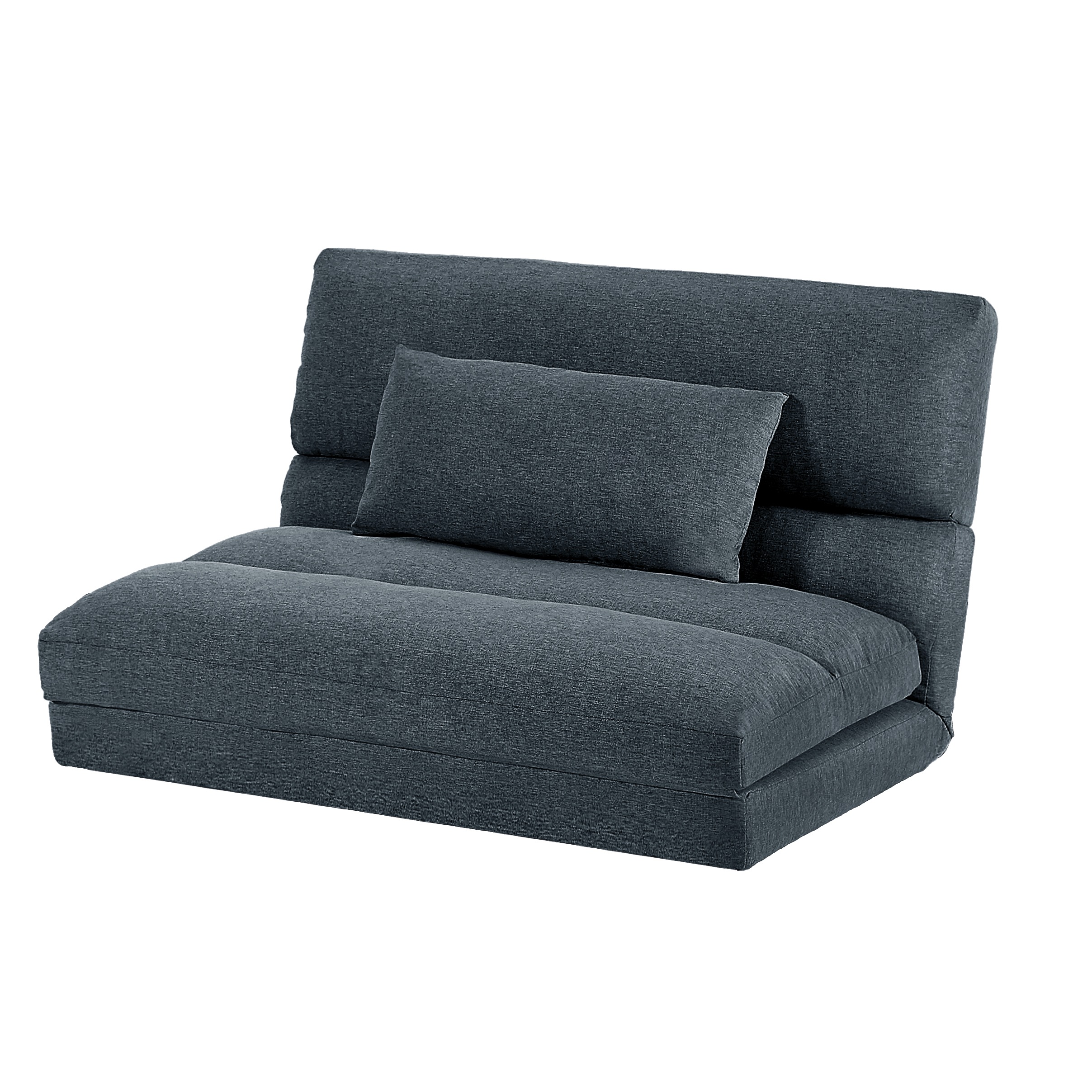 折りたたみ ソファベッド 座椅子 幅103cm 2人掛け ソファ