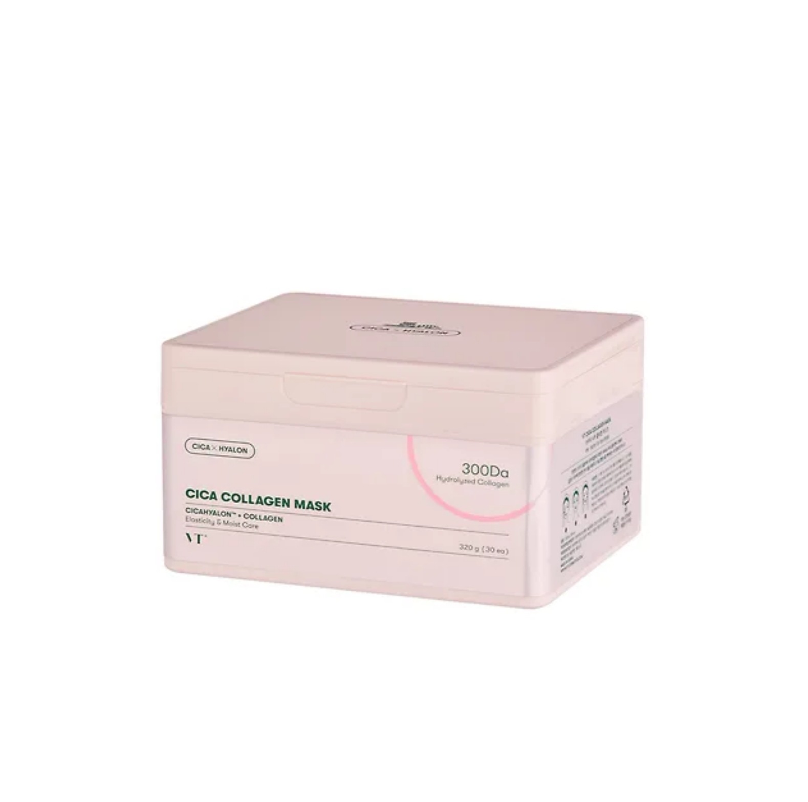 シカコラーゲンマスク 30枚×2個＋フェイスローラー＋ショッピングバッグ付き