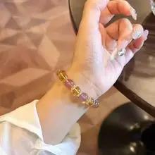 オリジナルナチュラルイエロークリスタルブレスレット富の魅力ブラジルクリスタルイエロータワークリスタルラッキーラブストロベリークリスタル オリジナルナチュラルイエロークリスタルブレスレット富の魅力ブラジルクリスタルイエロータワークリスタルラッキーラブストロベリークリスタル