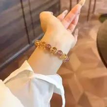 オリジナルナチュラルイエロークリスタルブレスレット富の魅力ブラジルクリスタルイエロータワークリスタルラッキーラブストロベリークリスタル オリジナルナチュラルイエロークリスタルブレスレット富の魅力ブラジルクリスタルイエロータワークリスタルラッキーラブストロベリークリスタル