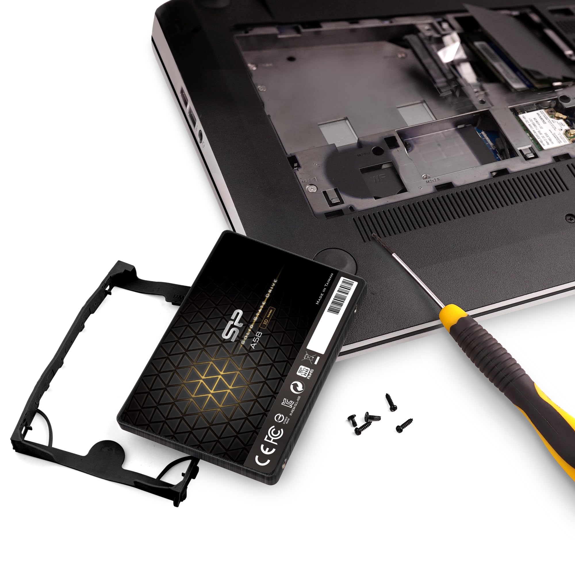 シリコンパワー 2TB SSD 3D NAND A58 パフォーマンスブースト SATA III 2.5インチ 7mm 内蔵SSD SP002TBSS3A58A25 シリコンパワー 2TB SSD 3D NAND A58 パフォーマンスブースト SATA III 2.5インチ 7mm 内蔵SSD SP002TBSS3A58A25