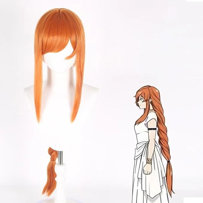 フランメ ウィッグ 葬送のフリーレン カツラ ハロウィンクリスマス コスプレ道具 変身 変装 仮装 フランメ ウィッグ 葬送のフリーレン カツラ ハロウィンクリスマス コスプレ道具 変身 変装 仮装