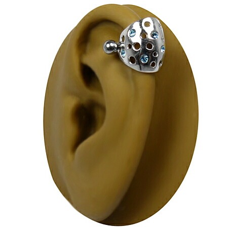 ドットシルバー925シールド ヘリックスピアス 16G ボディピアス ストレートバーベル 16ゲージ 軟骨 耳 イヤーロブ 水玉 水色 かわいい かっこいい 男性 女性 hx045xxxxxxaq ドットシルバー925シールド ヘリックスピアス 16G ボディピアス ストレートバーベル 16ゲージ 軟骨 耳 イヤーロブ 水玉 水色 かわいい かっこいい 男性 女性 hx045xxxxxxaq