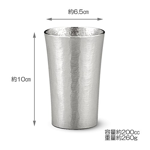 大阪錫器 ビアカップ : キッチン用品 おしゃれ 錫 新作国産