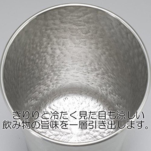 大阪錫器 ビアカップ : キッチン用品 おしゃれ 錫 新作国産