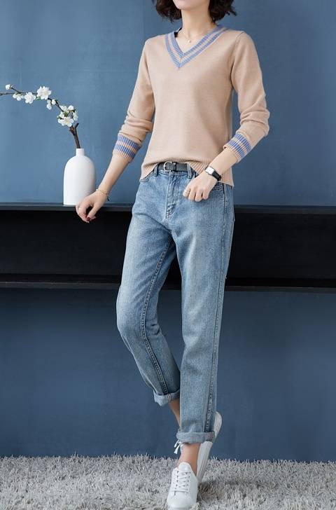 ライン セーター ニット レディース 長袖 Vネック カレッジ ストライプ柄 トップス 袖あり きれいめ シンプル おしゃれ 大人可愛い 大人女子 ラブリー キュート ガーリー エレガント 白 ホワイ ライン セーター ニット レディース 長袖 Vネック カレッジ ストライプ柄 トップス 袖あり きれいめ シンプル おしゃれ 大人可愛い 大人女子 ラブリー キュート ガーリー エレガント 白 ホワイ