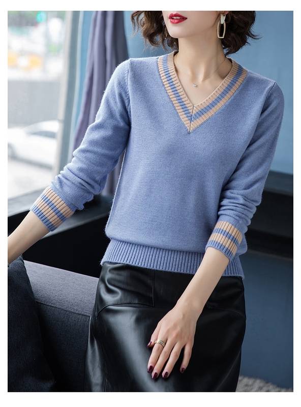 ライン セーター ニット レディース 長袖 Vネック カレッジ ストライプ柄 トップス 袖あり きれいめ シンプル おしゃれ 大人可愛い 大人女子 ラブリー キュート ガーリー エレガント 白 ホワイ ライン セーター ニット レディース 長袖 Vネック カレッジ ストライプ柄 トップス 袖あり きれいめ シンプル おしゃれ 大人可愛い 大人女子 ラブリー キュート ガーリー エレガント 白 ホワイ
