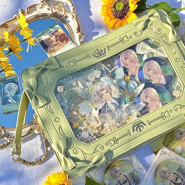 Qoo10] 痛バッグ 痛バ 58mm 75mm 缶バ