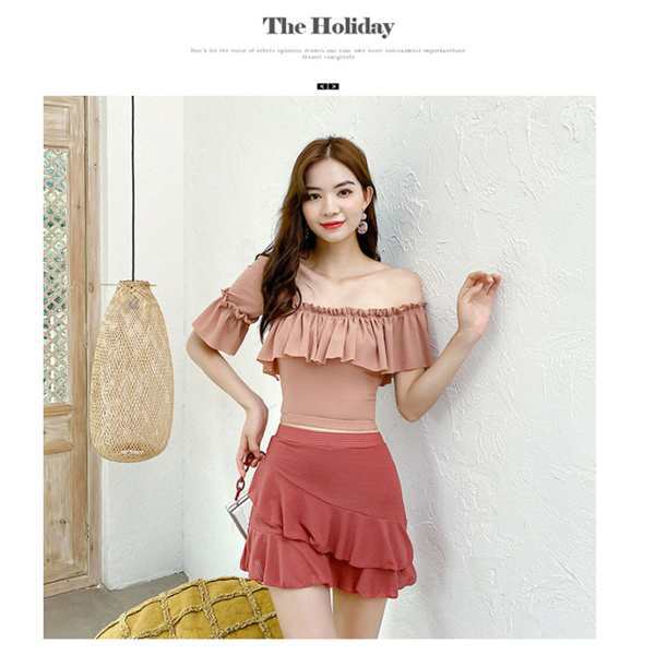 水着 レディースビキニ 女の子 レースアップ フリル ビスチェ ショートパンツ フレアスカート タンキニ水着 体型カバー 大きいサイズ ゆ 水着 レディースビキニ 女の子 レースアップ フリル ビスチェ ショートパンツ フレアスカート タンキニ水着 体型カバー 大きいサイズ ゆ