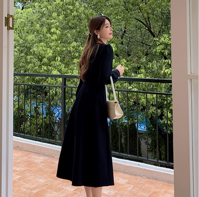 ドレスワンピース パーティードレス ミモレ丈ドレス 衣装 ワンピース 膝下 袖あり 襟なし 長袖 プリンセライン スリム 細身 エレガント 無地 こなれ感 個性的 L XL 2XL 3XL 4XL ドレスワンピース パーティードレス ミモレ丈ドレス 衣装 ワンピース 膝下 袖あり 襟なし 長袖 プリンセライン スリム 細身 エレガント 無地 こなれ感 個性的 L XL 2XL 3XL 4XL