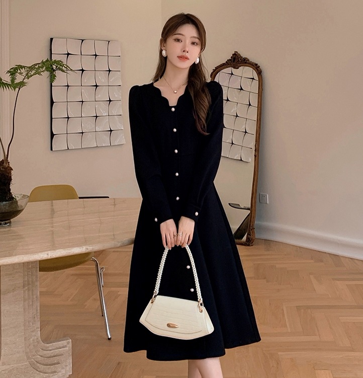 ドレスワンピース パーティードレス ミモレ丈ドレス 衣装 ワンピース 膝下 袖あり 襟なし 長袖 プリンセライン スリム 細身 エレガント 無地 こなれ感 個性的 L XL 2XL 3XL 4XL ドレスワンピース パーティードレス ミモレ丈ドレス 衣装 ワンピース 膝下 袖あり 襟なし 長袖 プリンセライン スリム 細身 エレガント 無地 こなれ感 個性的 L XL 2XL 3XL 4XL