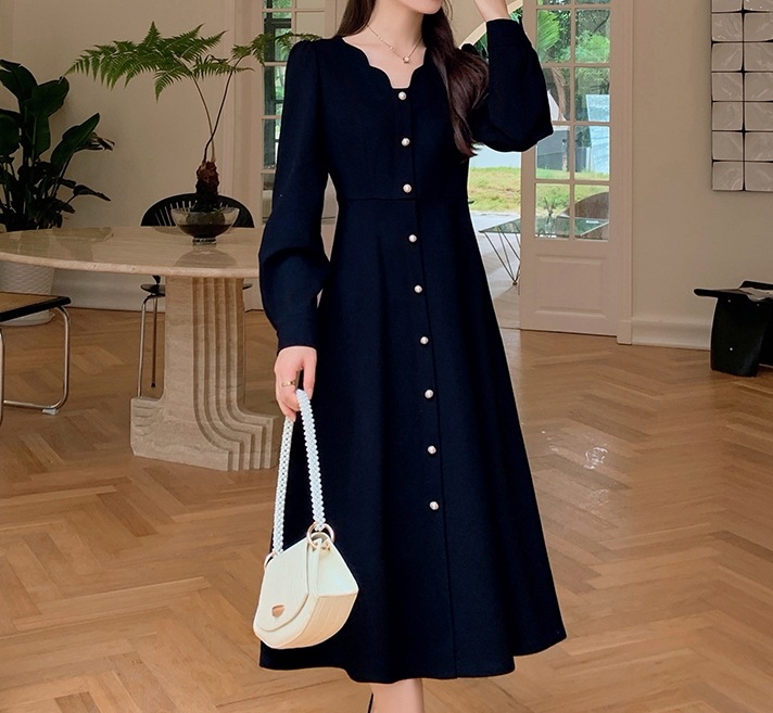 ドレスワンピース パーティードレス ミモレ丈ドレス 衣装 ワンピース 膝下 袖あり 襟なし 長袖 プリンセライン スリム 細身 エレガント 無地 こなれ感 個性的 L XL 2XL 3XL 4XL ドレスワンピース パーティードレス ミモレ丈ドレス 衣装 ワンピース 膝下 袖あり 襟なし 長袖 プリンセライン スリム 細身 エレガント 無地 こなれ感 個性的 L XL 2XL 3XL 4XL