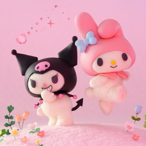 マイメロ クロミ ウィッシュミーメル まとめ売り 単品可 Qoo10] アミューズ セール【マイメロ/クロミ】 パウダーリッ