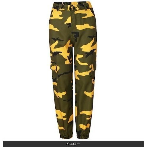 ミリタリー パンツ 迷彩柄 ユニセックス レディース 大きいサイズ パンツ 軍パン 7色 ヒップホッ