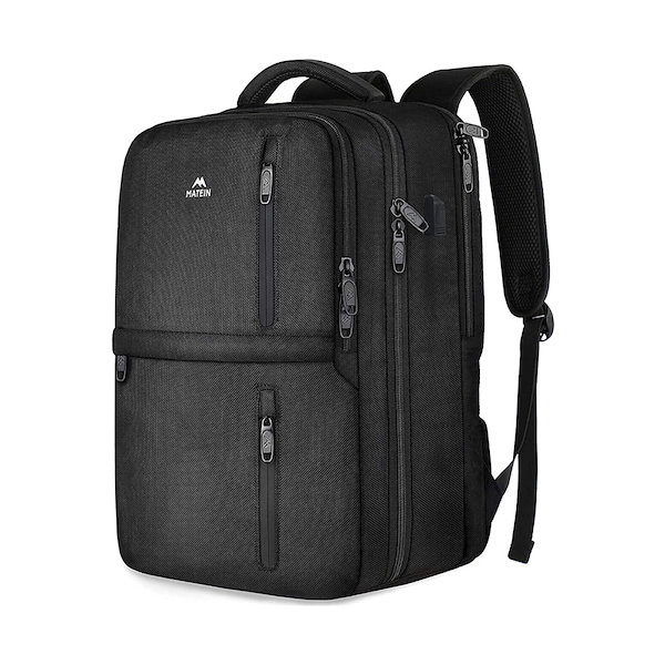 MATEIN エリート トラベルラップトップ バックパック 40L 機内持ち込み用トラベルバックパック 1197 バックパック リュック メンズ レディース トラベル 通勤 クリスマス プレゼント 男性 女性 Qoo10] MATEIN MATEIN エリート トラベルラップト
