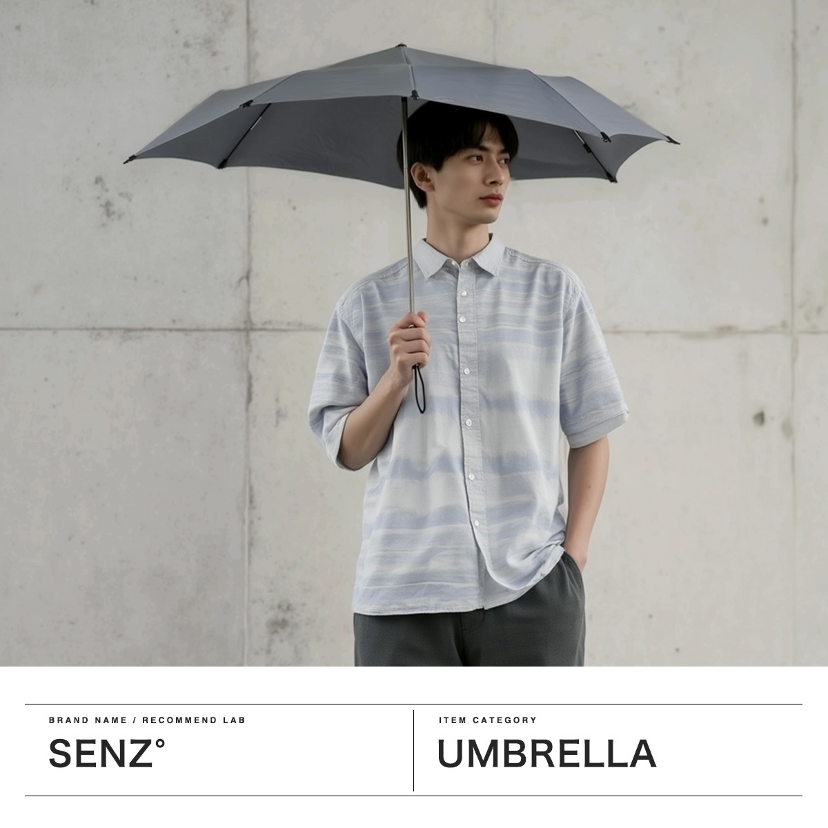正規品1年保証 折りたたみ傘 メンズ レディース 晴雨兼用 紫外線対策 UVカット ケース付き 手動開閉 通勤 通学 リュックが濡れない 風に強い 大きめ senz mini SZ-2010