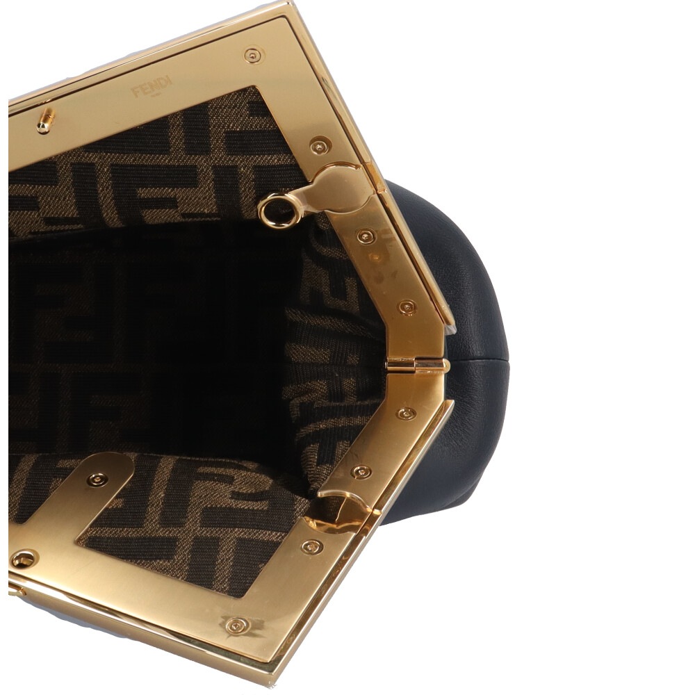 フェンディ ファーストスモール ショルダーバッグ レザー 8BP129 ABVE ネイビー FENDI 中古 フェンディ ファーストスモール ショルダーバッグ レザー 8BP129 ABVE ネイビー FENDI 中古