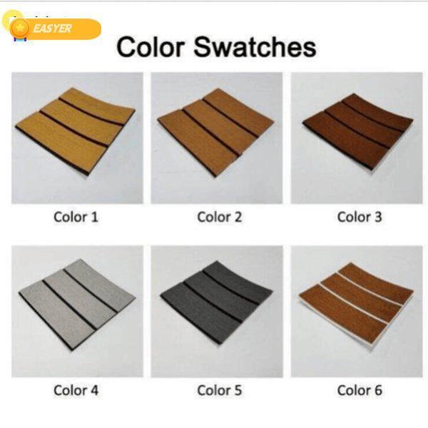 2枚購入で100円OFFマリン ボート デッキ フォーム シート 人工チーク材 自己接着マット 約240x60cmx 0.6cm color1 2枚購入で100円OFFマリン ボート デッキ フォーム シート 人工チーク材 自己接着マット 約240x60cmx 0.6cm color1
