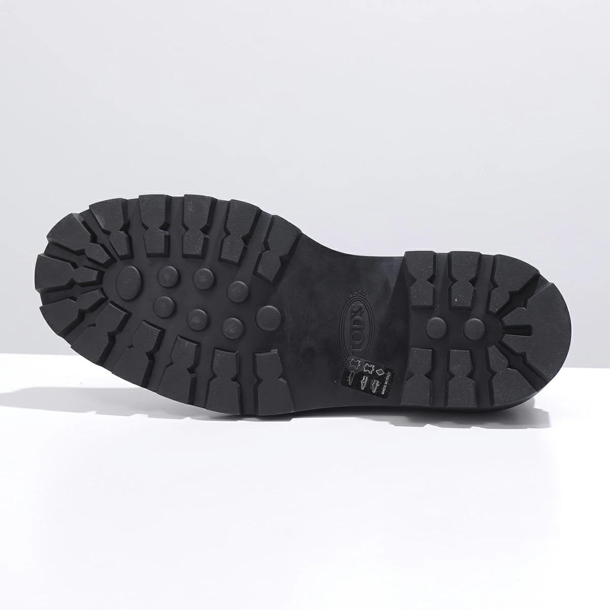 TODS トッズ ローファー XXW08J0GF80SHA レディース Tチェーン メタル フリンジ レザーシューズ チャンキーソール ラバーソール 靴 カラー