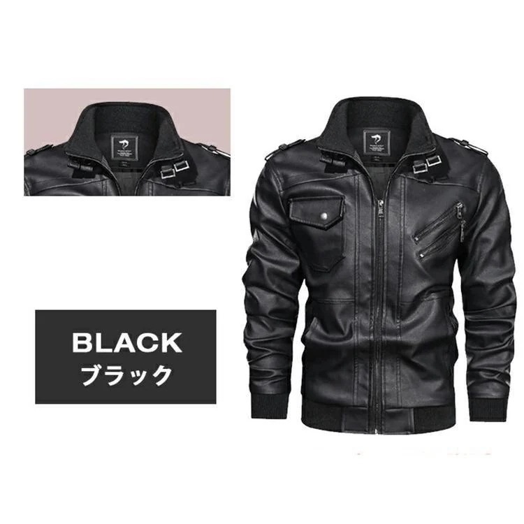 革ジャン メンズ レザージャケット ライダース 冬 フード付き バイクジャケット 大きいサイズ コーデ 革 ビジネス 開襟 暖かい 30代 40代