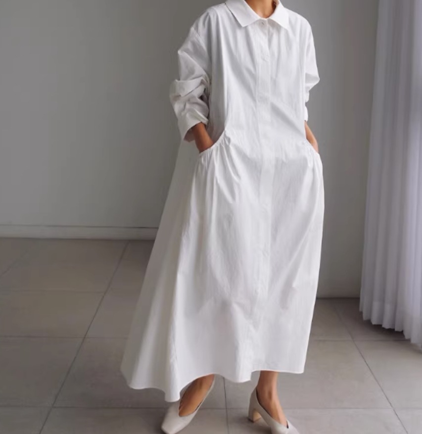 ワンピース デート モテアイテム シャツワンピース フレア ロング丈 コットン 大人可愛い きれいめ 上品 おしゃれ かっこいい 大人可愛い ラブリー キュート ガーリー クール モード系 セクシー ワンピース デート モテアイテム シャツワンピース フレア ロング丈 コットン 大人可愛い きれいめ 上品 おしゃれ かっこいい 大人可愛い ラブリー キュート ガーリー クール モード系 セクシー