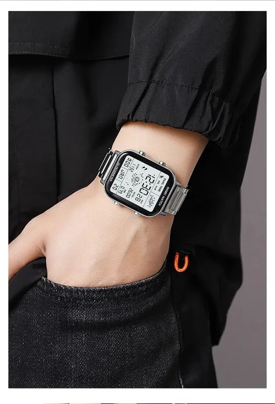 Skmeiバックライトディスプレイスポーツ歩数計デジタル時計メンズストップウォッチカウントダウン腕時計カレンダーカロリー計算時計 Skmeiバックライトディスプレイスポーツ歩数計デジタル時計メンズストップウォッチカウントダウン腕時計カレンダーカロリー計算時計