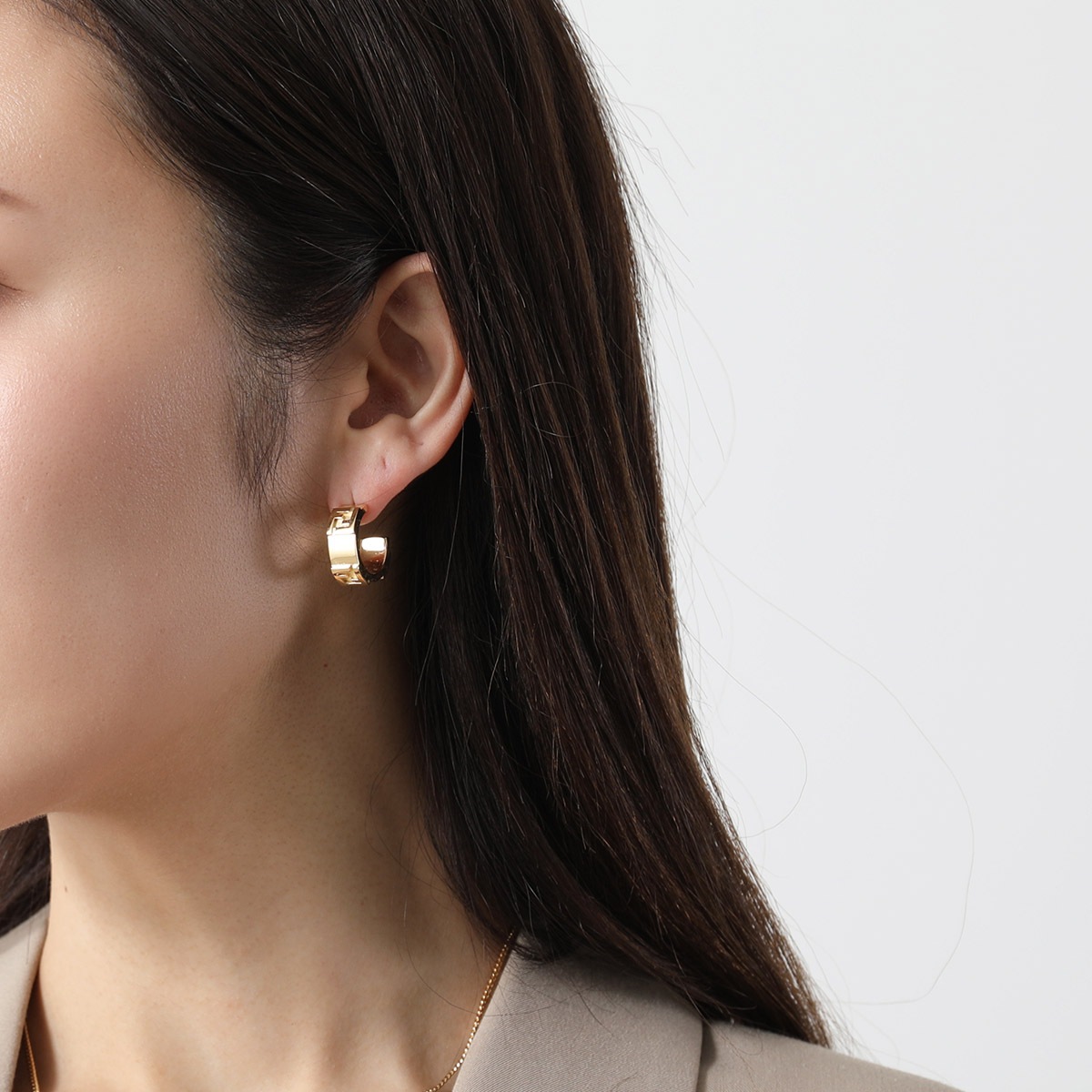 FENDI フェンディ フープピアス FOREVER フォーエバー 8AK892 B08