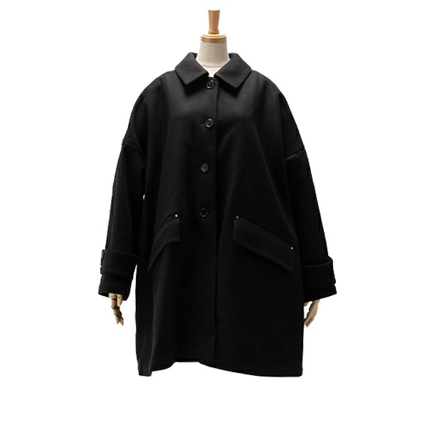 ステンカラーコート レディース ハンビー ショートコート Aライン ジャケット コート アウター ステンカラーコート レディース ハンビー ショートコート Aライン ジャケット コート アウター