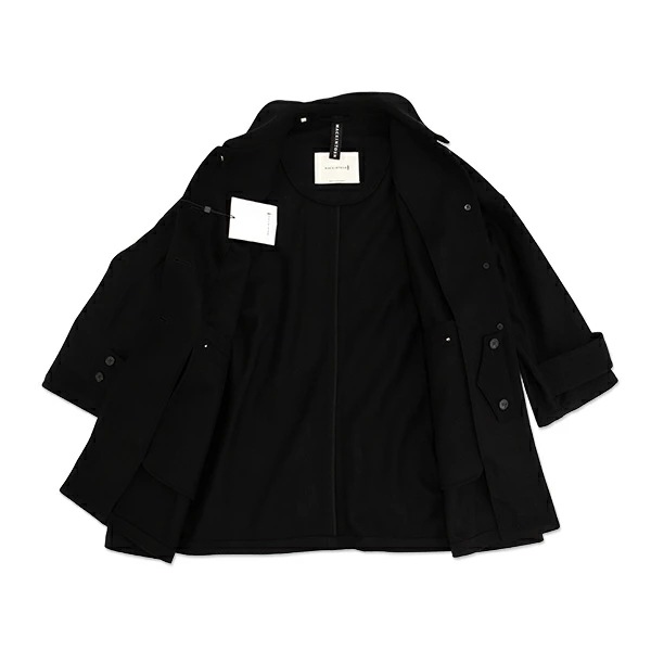 ステンカラーコート レディース ハンビー ショートコート Aライン ジャケット コート アウター ステンカラーコート レディース ハンビー ショートコート Aライン ジャケット コート アウター