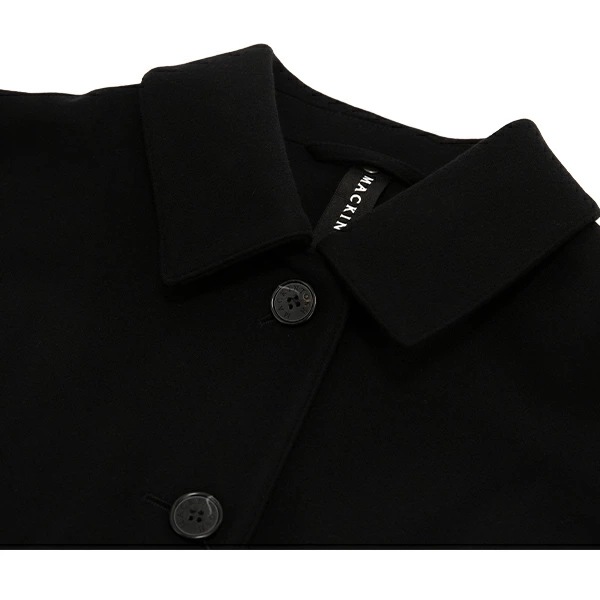 ステンカラーコート レディース ハンビー ショートコート Aライン ジャケット コート アウター ステンカラーコート レディース ハンビー ショートコート Aライン ジャケット コート アウター