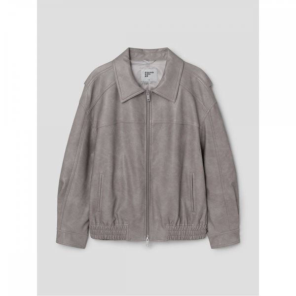 coppingzone レザージャケット Qoo10] エイトセカンズ [エディション8] オーバーフィットレザ