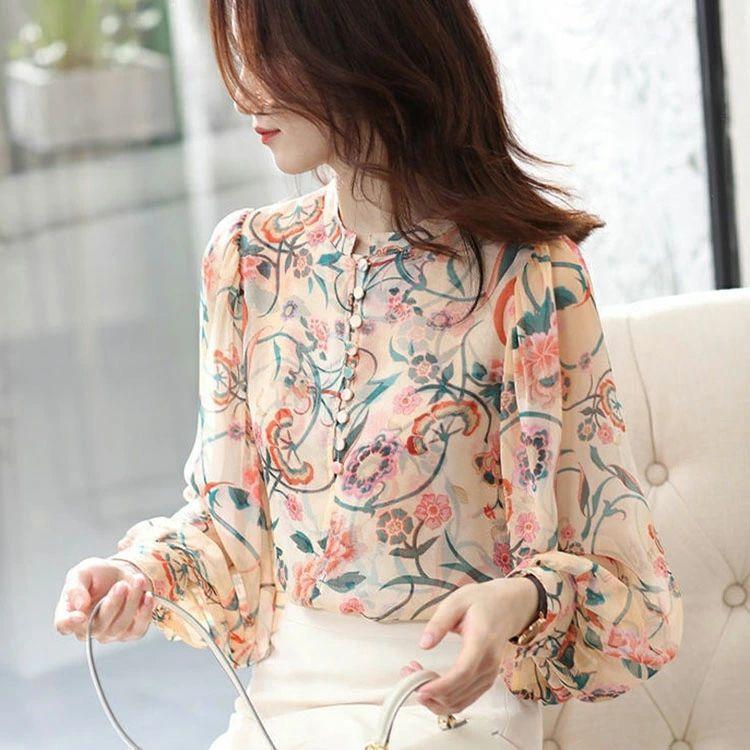 夏新作ブラウス レディース 長袖 シャツブラウス 春 夏 オフィスブラウス 花柄 シャツブラウス トップス 大人 通勤 OL 30代 40代 50代 60代 きれいめ 着やせ エ 夏新作ブラウス レディース 長袖 シャツブラウス 春 夏 オフィスブラウス 花柄 シャツブラウス トップス 大人 通勤 OL 30代 40代 50代 60代 きれいめ 着やせ エ
