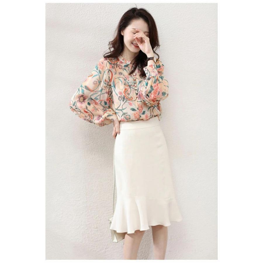 夏新作ブラウス レディース 長袖 シャツブラウス 春 夏 オフィスブラウス 花柄 シャツブラウス トップス 大人 通勤 OL 30代 40代 50代 60代 きれいめ 着やせ エ 夏新作ブラウス レディース 長袖 シャツブラウス 春 夏 オフィスブラウス 花柄 シャツブラウス トップス 大人 通勤 OL 30代 40代 50代 60代 きれいめ 着やせ エ