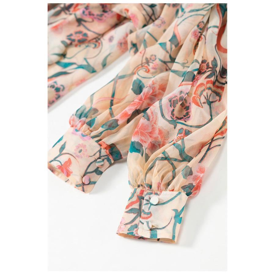 夏新作ブラウス レディース 長袖 シャツブラウス 春 夏 オフィスブラウス 花柄 シャツブラウス トップス 大人 通勤 OL 30代 40代 50代 60代 きれいめ 着やせ エ 夏新作ブラウス レディース 長袖 シャツブラウス 春 夏 オフィスブラウス 花柄 シャツブラウス トップス 大人 通勤 OL 30代 40代 50代 60代 きれいめ 着やせ エ