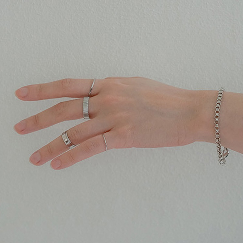 BTS JIMIN 着用[ONE ENOUGH] Layered Chain Set