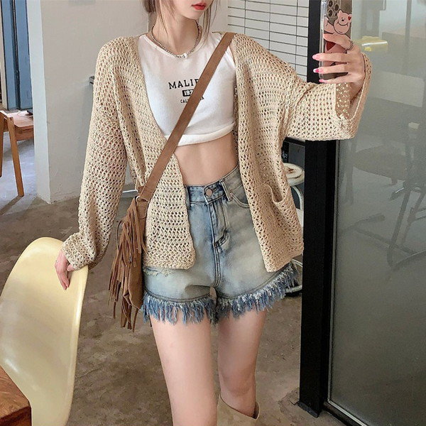 Qoo10] 【急速出荷 2025年新作】サマーカーデ