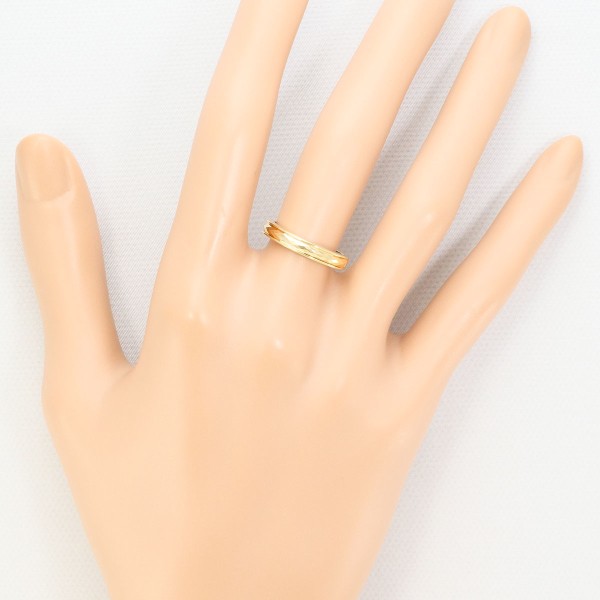 K10 10金 YG イエローゴールド リング 指輪 9.5号 総重量約1.9g ジュエリー 中古 K10 10金 YG イエローゴールド リング 指輪 9.5号 総重量約1.9g ジュエリー 中古