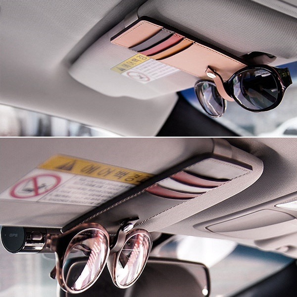 SUNVISOR POCKET STORAGE CARD STORAGE
