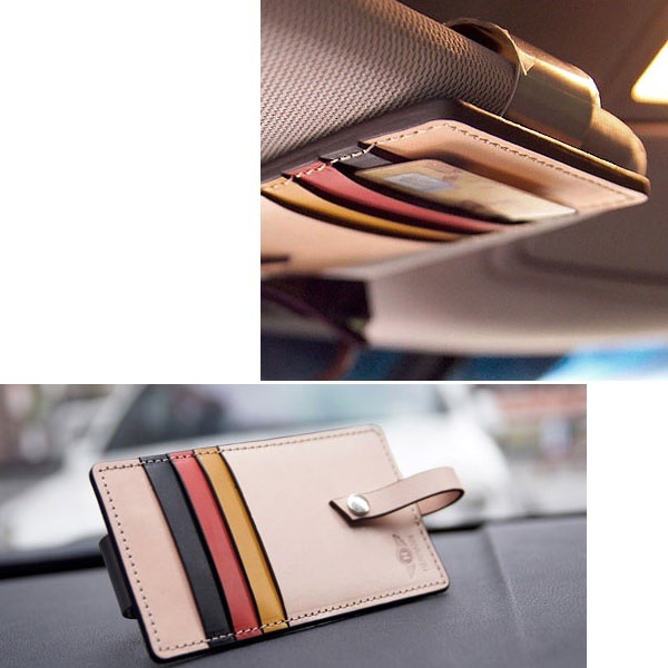 SUNVISOR POCKET STORAGE CARD STORAGE