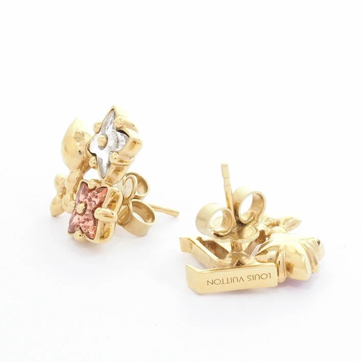 【美品】ルイヴィトン ピアス・ピュス ルルグラム M00786 ラインストーン 【ピアス】 【美品】ルイヴィトン ピアス・ピュス ルルグラム M00786 ラインストーン 【ピアス】