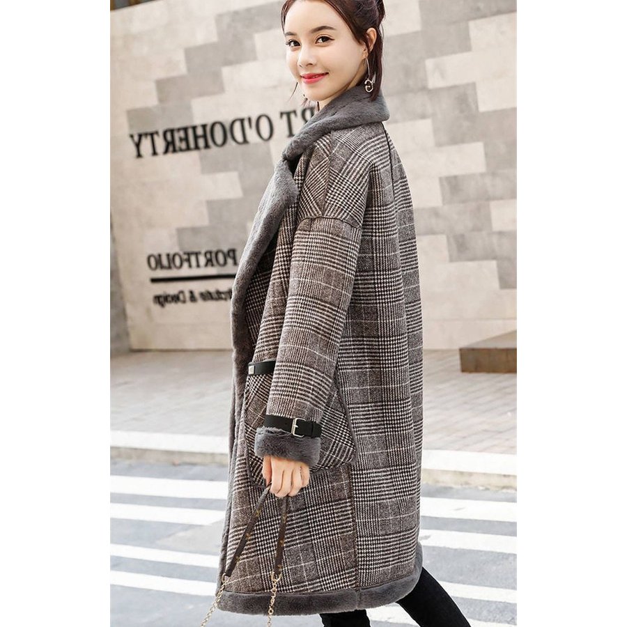 秋冬 裏起毛 アウター コート レディース チェスターコート ボアコート ロングコート トレンチコー